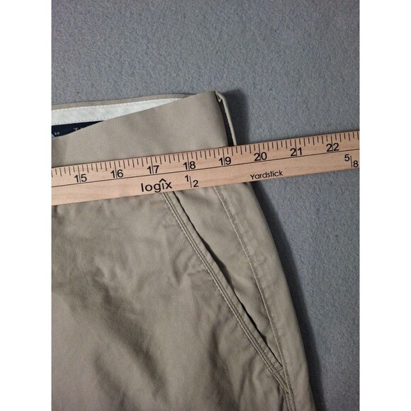 Tailor Byrd Collection Pants Men's 38x34 Chino Business Casual Flat Front Khaki - Picture 11 of 11